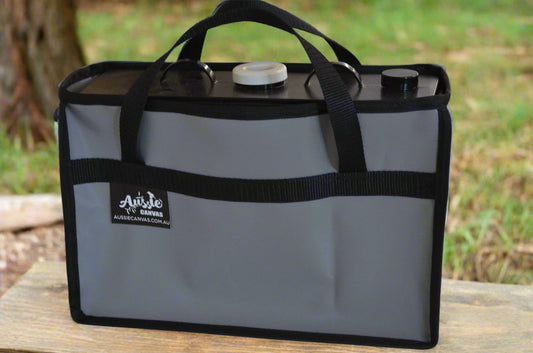 Compo Closet Australia Tinkle Tote bag in vibrant fabric with sturdy handles and spacious interior for everyday use.