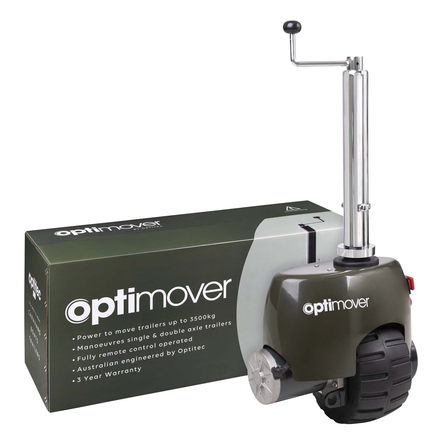 Optimover V3 Remote Control Jockey Wheel