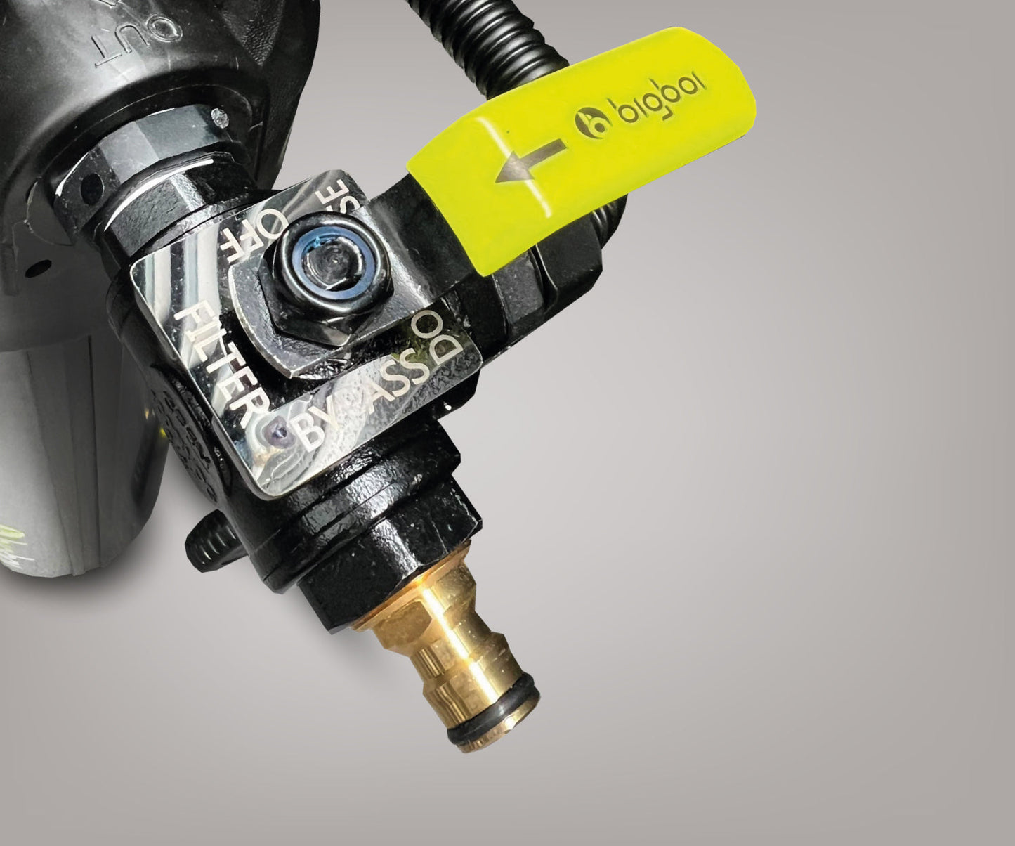 D-IonizR Water Filtration System Water Outlet 
