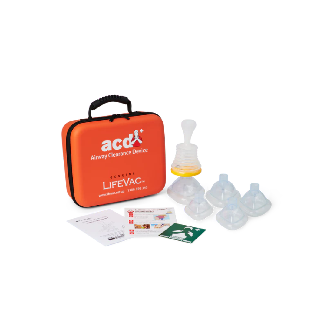 LifeVac Kit in Orange Zip Case