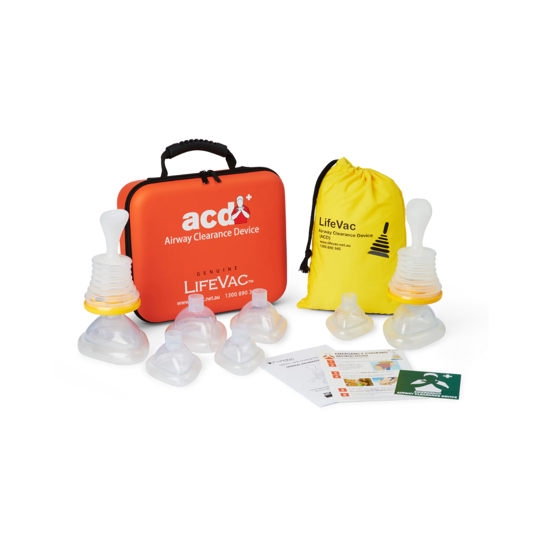LifeVac Value Bundle - LifeVac Kit in new case PLUS additional LifeVac device and 2 masks