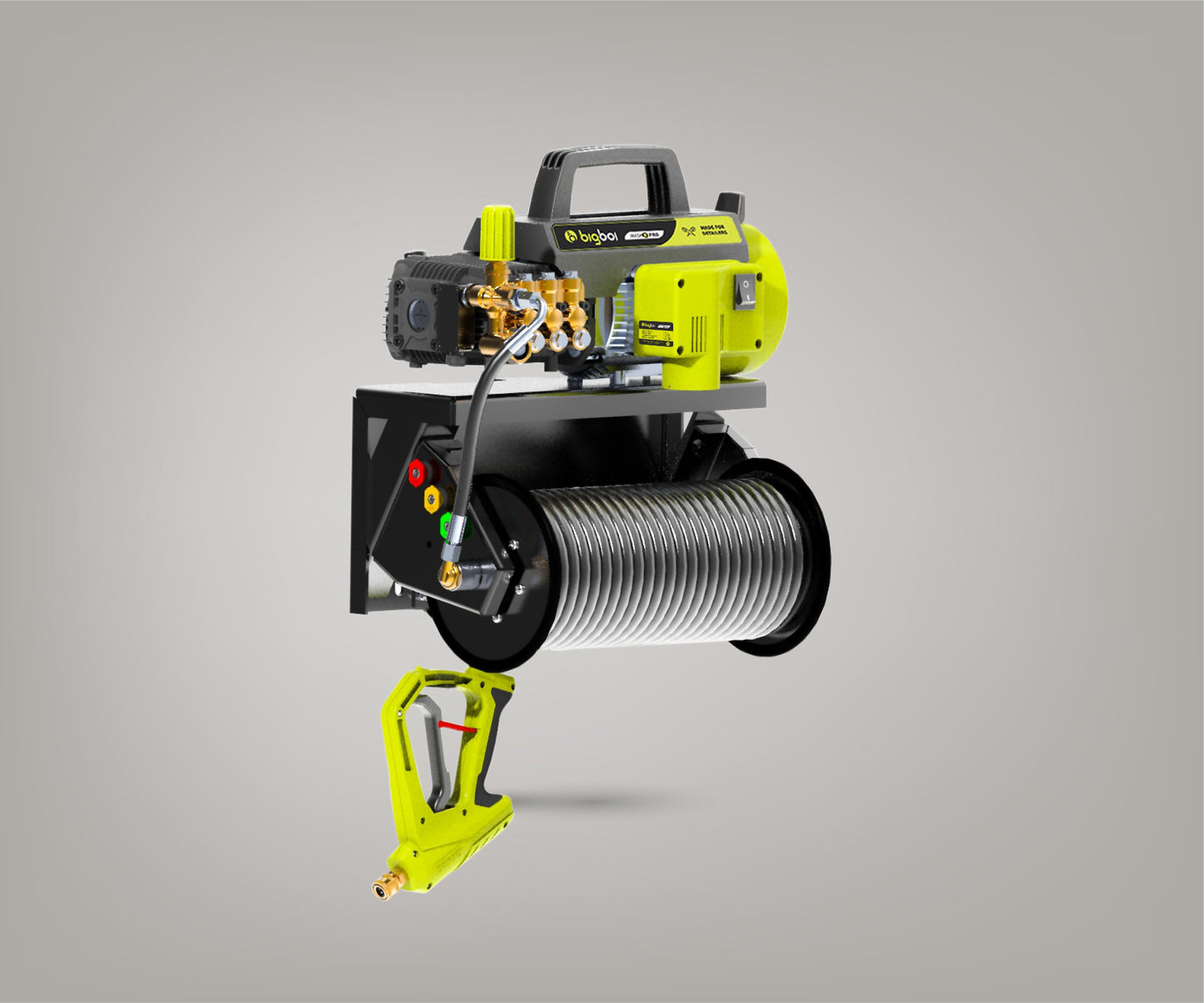 Professional Detailing Pressure Washer Fixed Wall Mount 