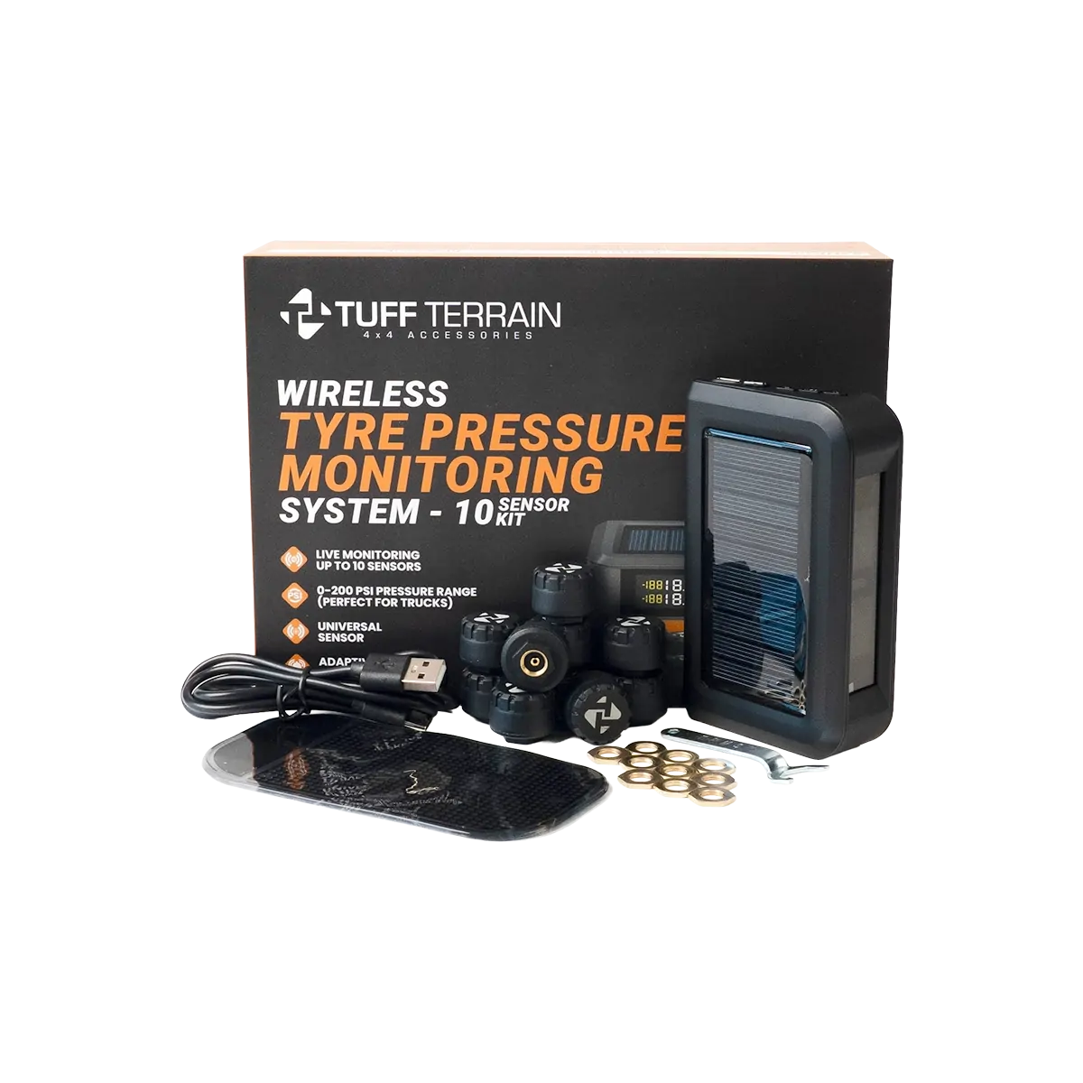 Tuff Terrain Tyre Pressure Monitoring System - 10 Sensor