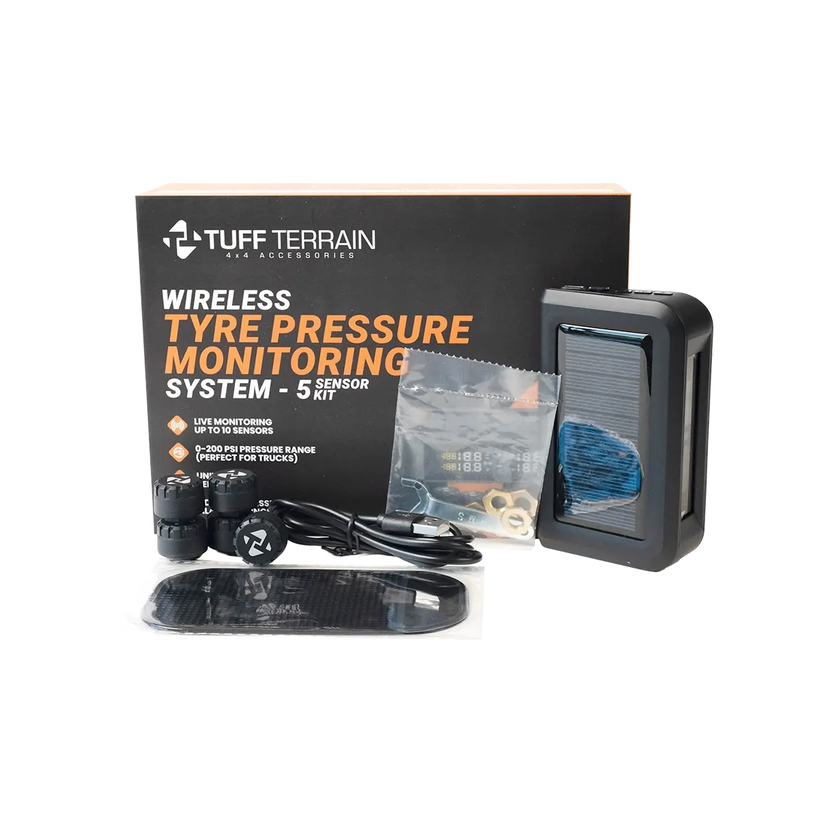 Tuff Terrain Tyre Pressure Monitoring System - 5 Sensor