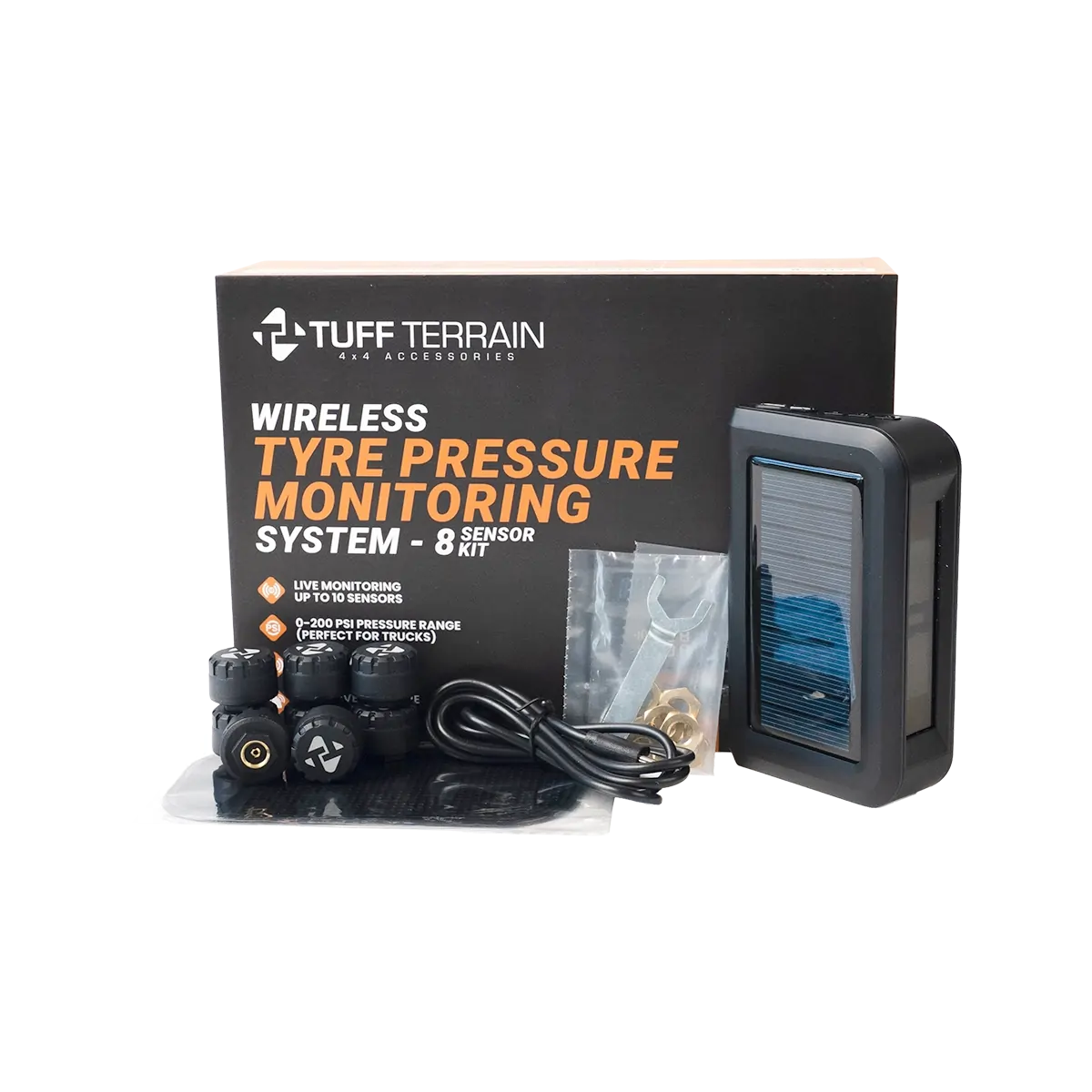 Tuff Terrain Tyre Pressure Monitoring System - 8 Sensor