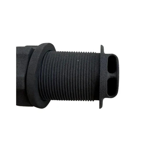 External venting kit for exhaust systems, includes vent cover and duct components, designed for safe outdoor airflow.